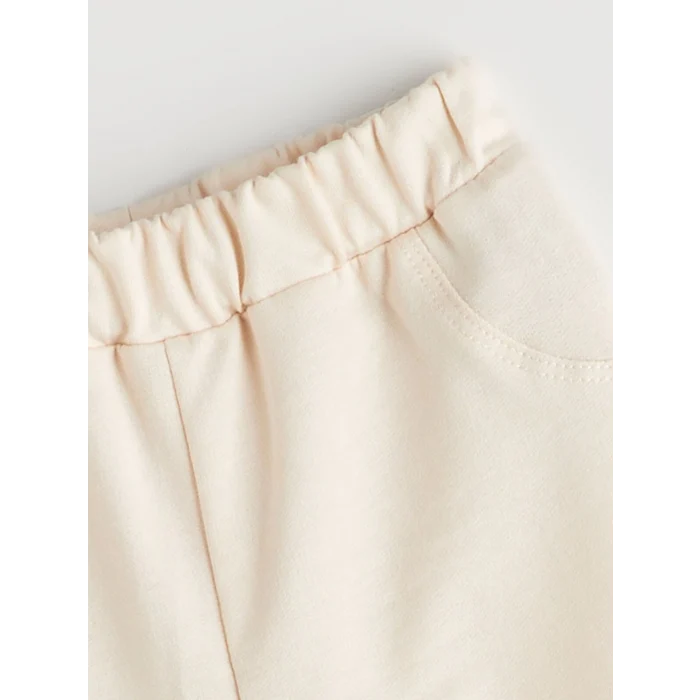 LCW baby Mavi Baskılı Erkek Bebek Tişört ve Şort 2li