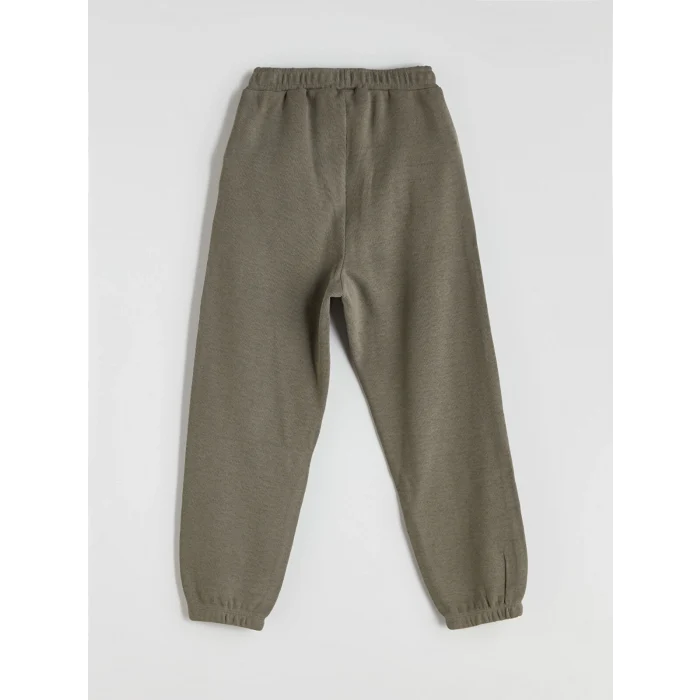 LCW baby Ekru Bisiklet Yaka Baskılı Erkek Bebek Sweatshirt ve Eşofman Alt 2li