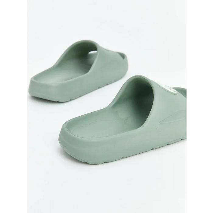 LCW STEPS Yeşil Baskılı Erkek Çocuk Terlik