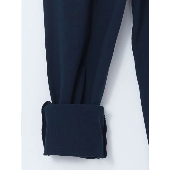 LCW Kids Lacivert Beli Lastikli Erkek Çocuk Jogger Eşofman Altı