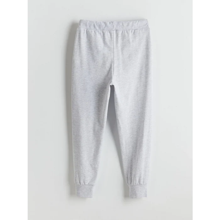 LCW Kids Gri Beli Lastikli Erkek Çocuk Jogger Eşofman Altı