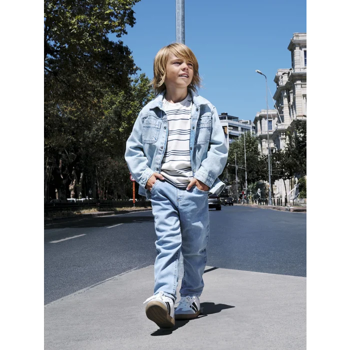 LCW Kids Indigo Basic Erkek Çocuk Jean Pantolon