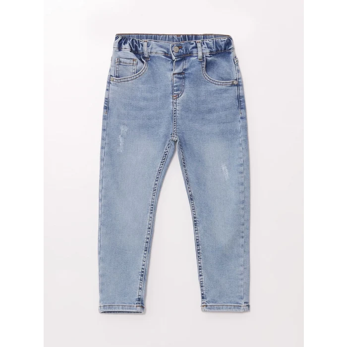 LCW Kids Indigo Basic Erkek Çocuk Jean Pantolon