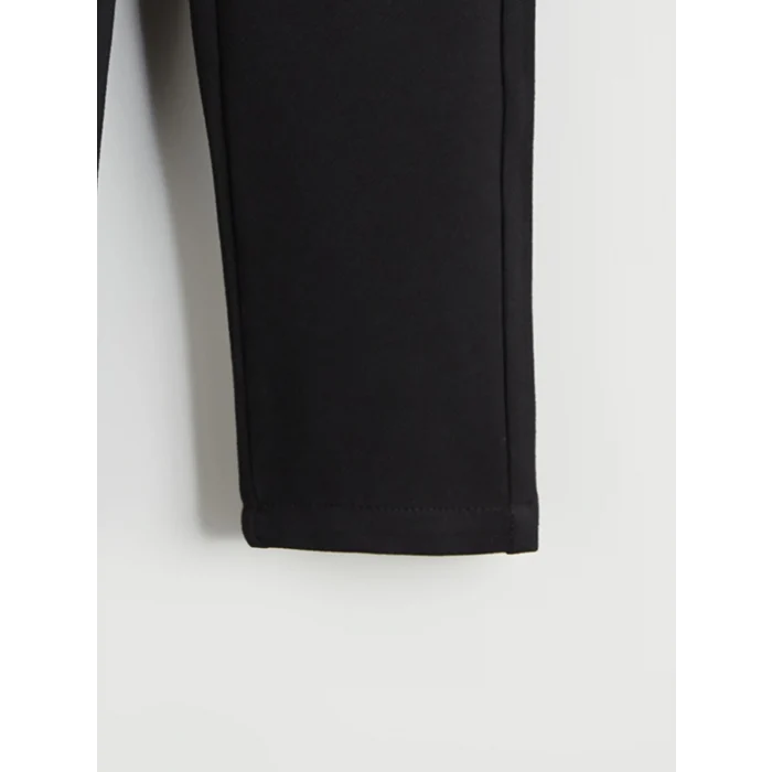 LCW Kids Siyah Beli Lastikli Erkek Çocuk Pantolon