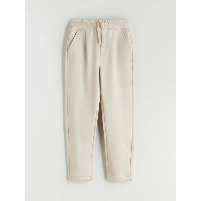 LCW Kids Bej Beli Lastikli Erkek Çocuk Pantolon