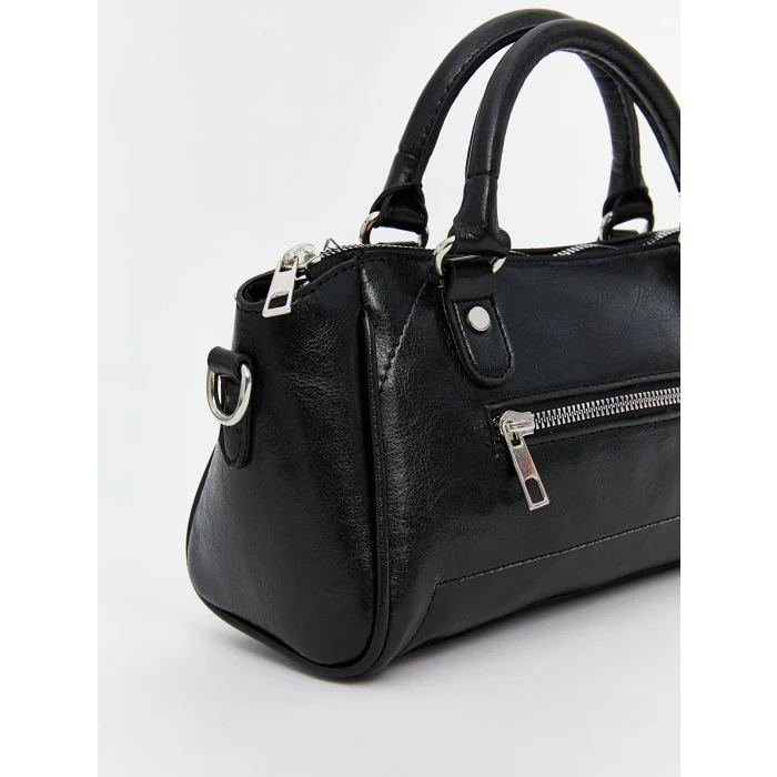 LCW ACCESSORIES Siyah Çıkarılabilir Askılı Kadın Omuz Çantası