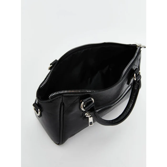 LCW ACCESSORIES Siyah Çıkarılabilir Askılı Kadın Omuz Çantası