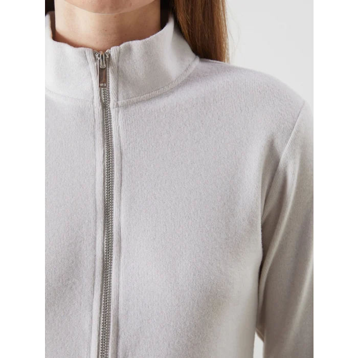 LCWAIKIKI Classic Kahverengi Dik Yaka Kadın Hırka