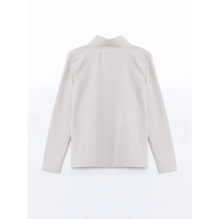 LCWAIKIKI Classic Kahverengi Dik Yaka Kadın Hırka