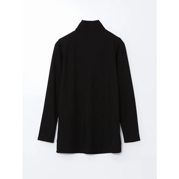 LCWAIKIKI Classic Siyah Dik Yaka Kadın Tunik