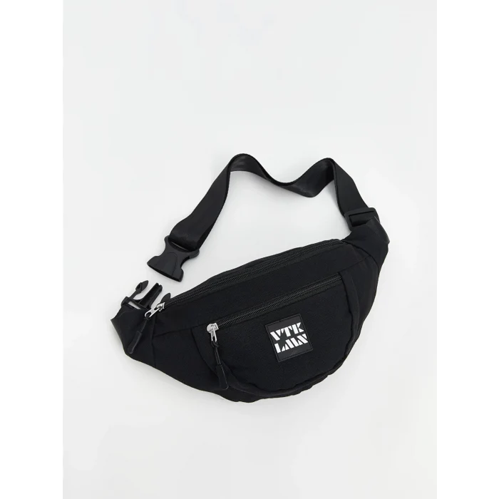 LCW ACCESSORIES Siyah Baskılı Erkek Göğüs Çantası