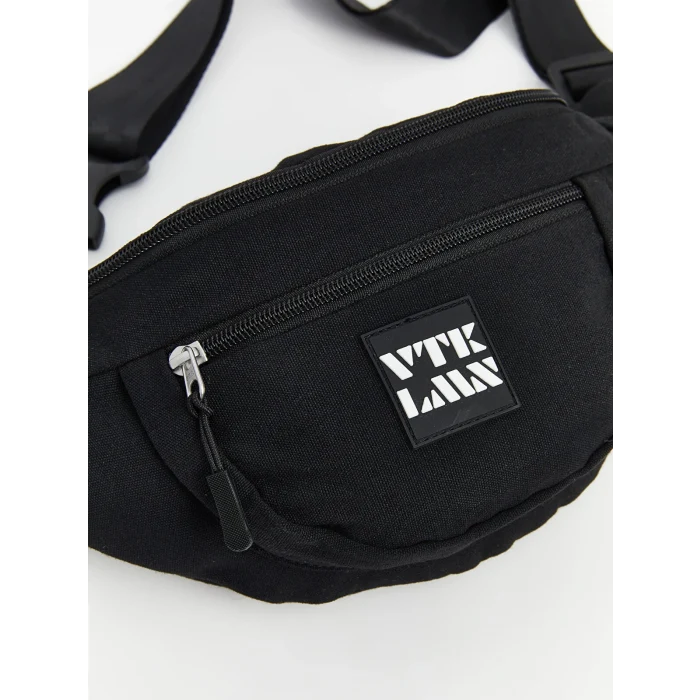 LCW ACCESSORIES Siyah Baskılı Erkek Göğüs Çantası