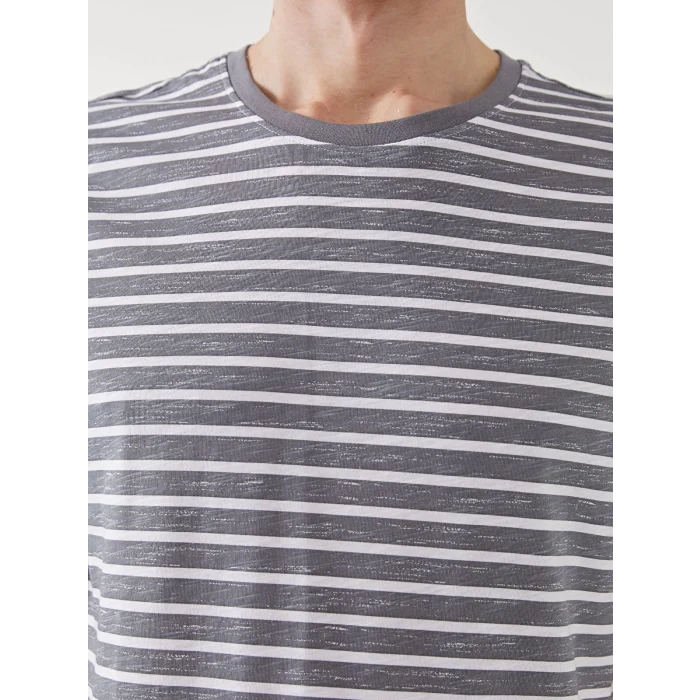 LC WAIKIKI Gri Standart Kalıp Erkek Şortlu Pijama Takımı