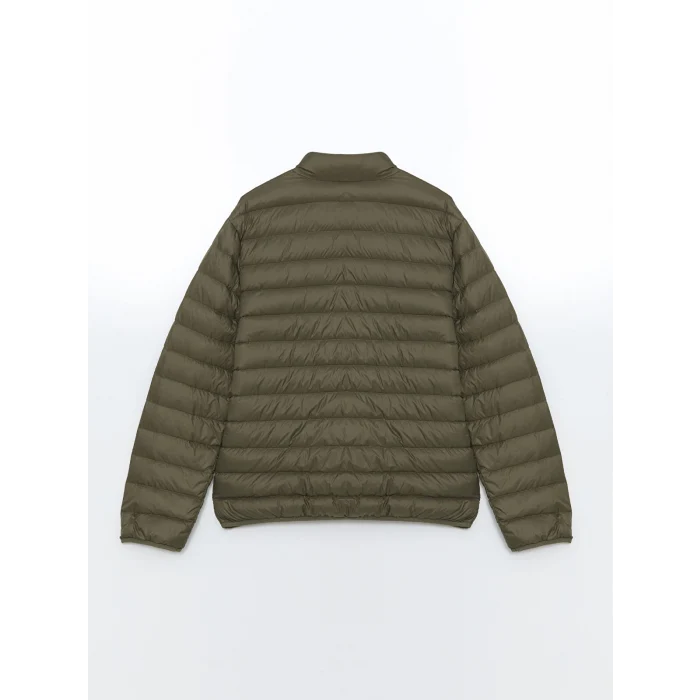 SOUTHBLUE Yeşil Standart Kalıp Dik Yaka Erkek Şişme Mont