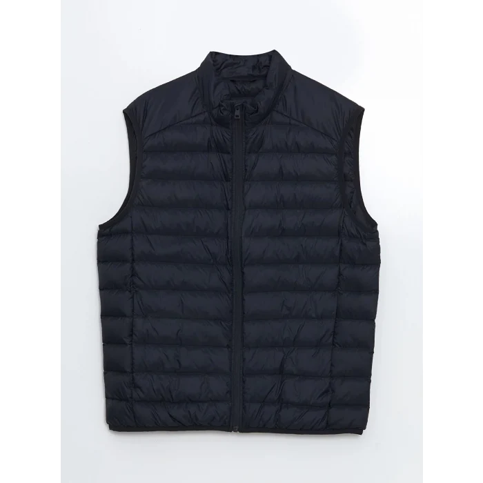 SOUTHBLUE Lacivert Standart Kalıp Dik Yaka Erkek Şişme Yelek