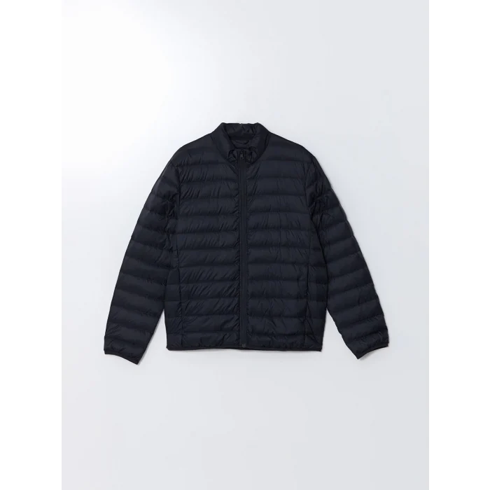 SOUTHBLUE Lacivert Standart Kalıp Dik Yaka Erkek Şişme Mont