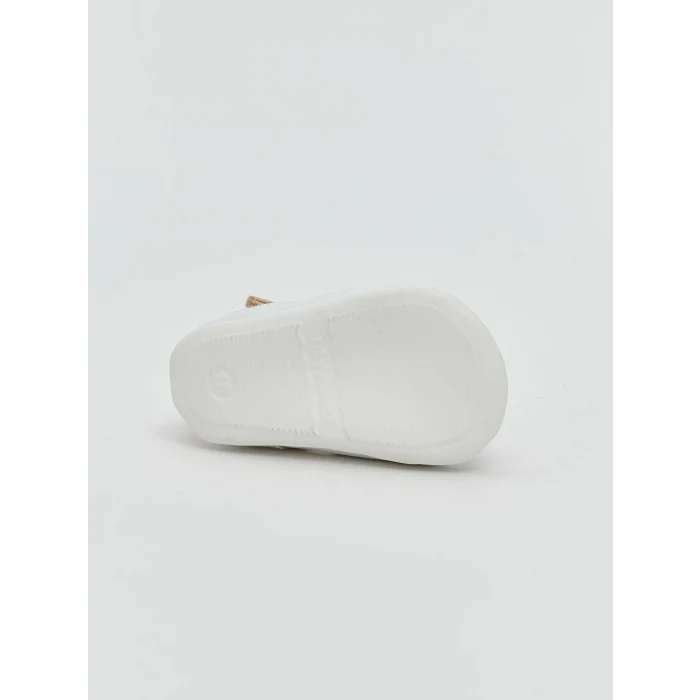 LCW ACCESSORIES Bej Ayı Nakışlı Erkek Bebek Sandalet