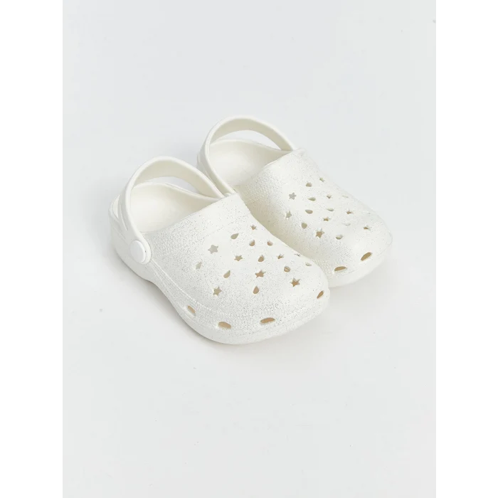 LCW STEPS Beyaz Kız Bebek Plaj Sandaleti