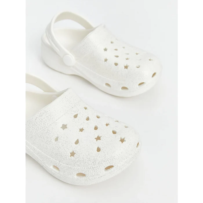 LCW STEPS Beyaz Kız Bebek Plaj Sandaleti