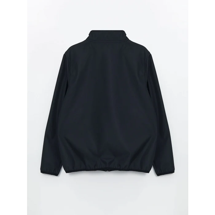 LCWAIKIKI Classic Siyah Standart Kalıp Dik Yaka Erkek Mont