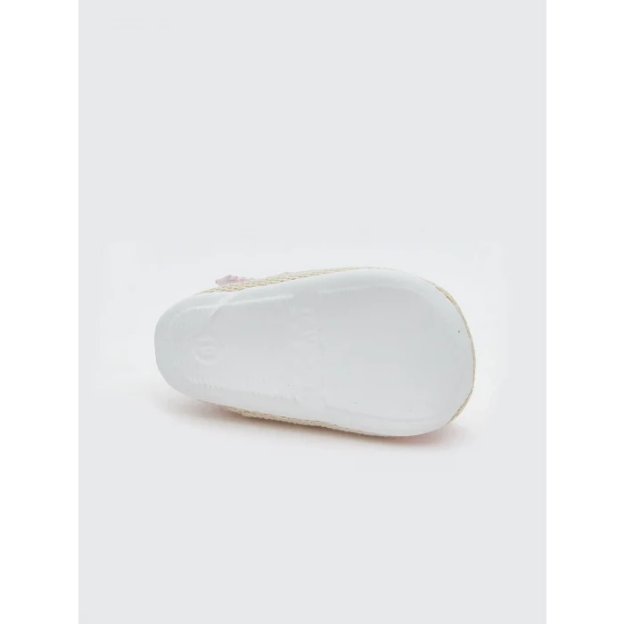 LCW STEPS Pembe Cırt Cırtlı Kız Bebek Yürüme Öncesi Ayakkabısı