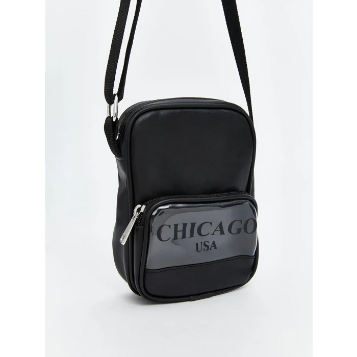 LCW ACCESSORIES Siyah Fermuarlı Kadın Çapraz Çanta