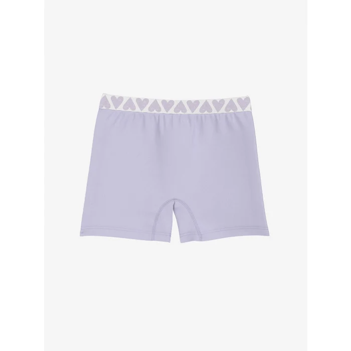 LCW Kids Ekru Baskılı Kız Çocuk Boxer 3lü