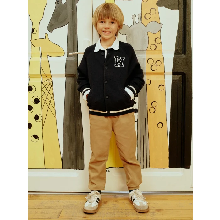 LCW Kids Bej Beli Lastikli Erkek Çocuk Jogger Pantolon