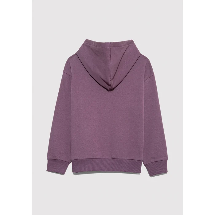 Mavi 6S10143-70656 Mavi Logo Baskılı Mor Sweatshirt