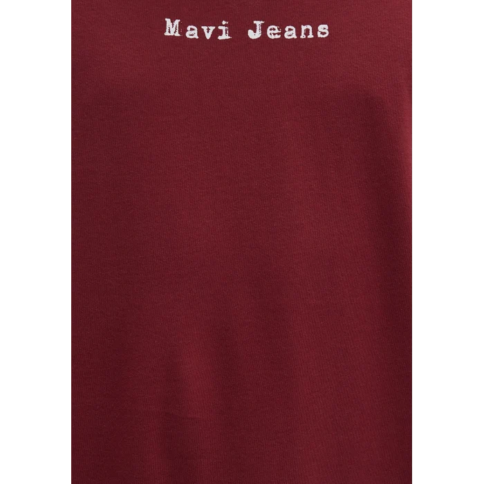 Mavi 0612899-89065 Mavi Jeans Baskılı Kırmızı Tişört