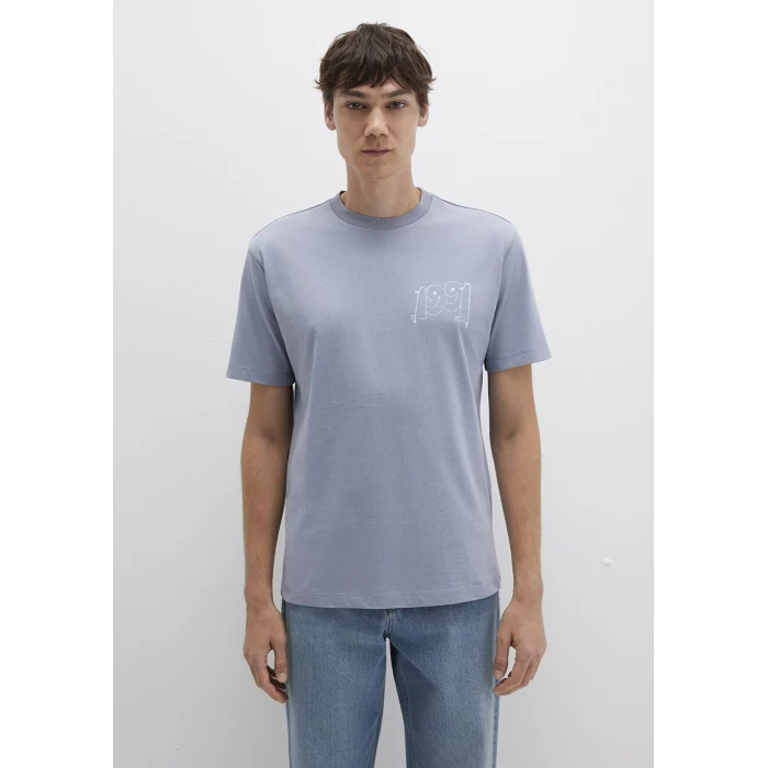 Mavi 0612908-86584 1991 Baskılı Mavi Tişört