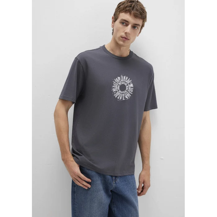 Mavi 0612449-80106 Sırt Baskılı İstanbul Tişört