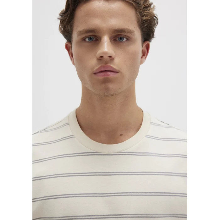 Mavi 0612914-70076 Çizgili Tişört