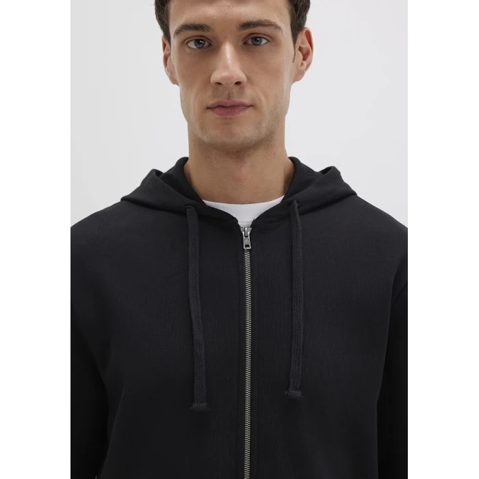 Mavi 0S10423-900 Bisiklet Yaka siyah Sweatshirt