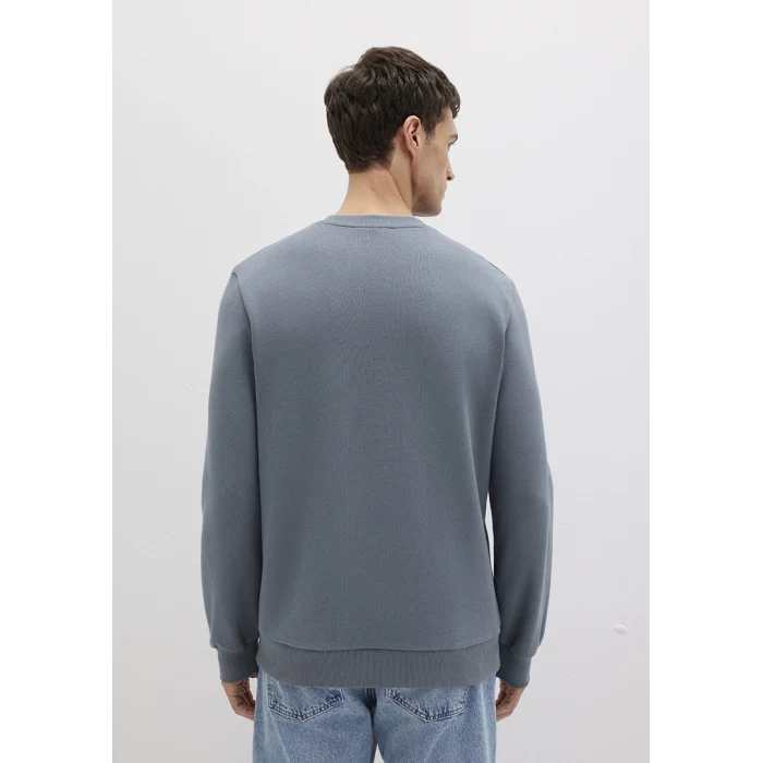 Mavi 0S10457-80889 Bisiklet Yaka Gri Sweatshirt