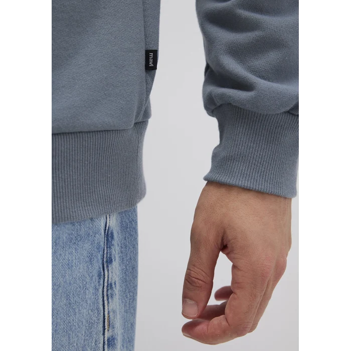 Mavi 0S10457-80889 Bisiklet Yaka Gri Sweatshirt