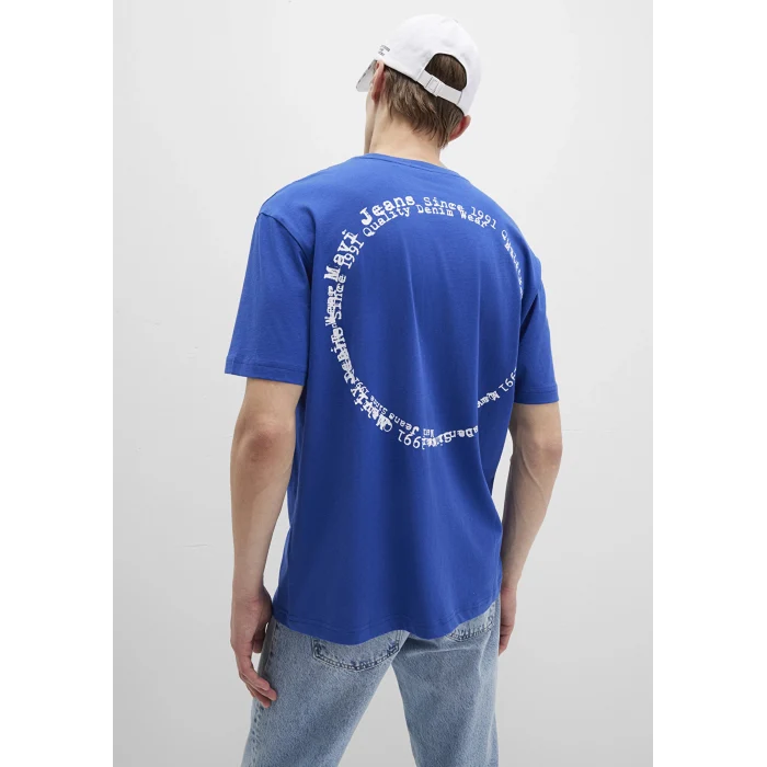 Mavi 0612899-70907 Mavi Jeans Baskılı Mavi Tişört