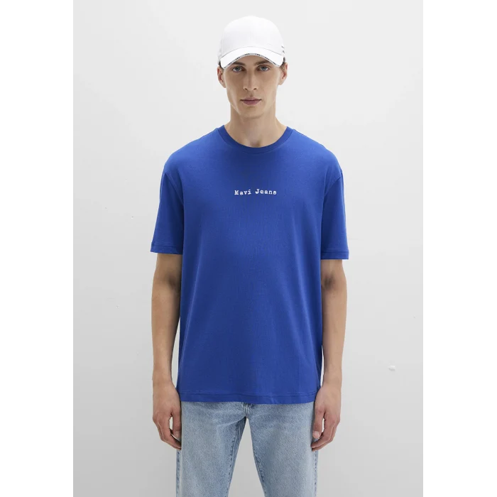 Mavi 0612899-70907 Mavi Jeans Baskılı Mavi Tişört