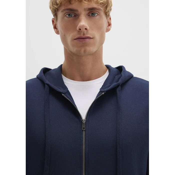 Mavi 0S10423-70490 Bisiklet Yaka Lacivert Sweatshirt