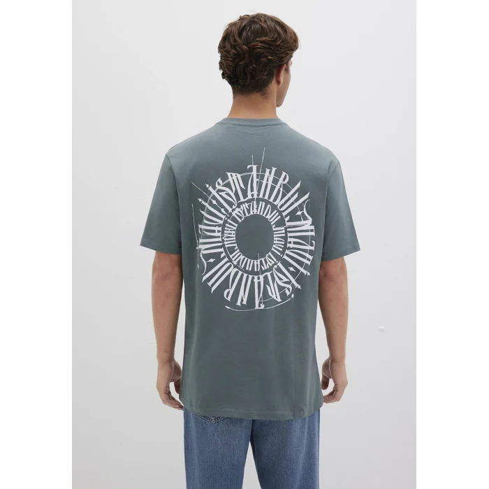 Mavi 0612449-71577 Sırt Baskılı İstanbul Tişört