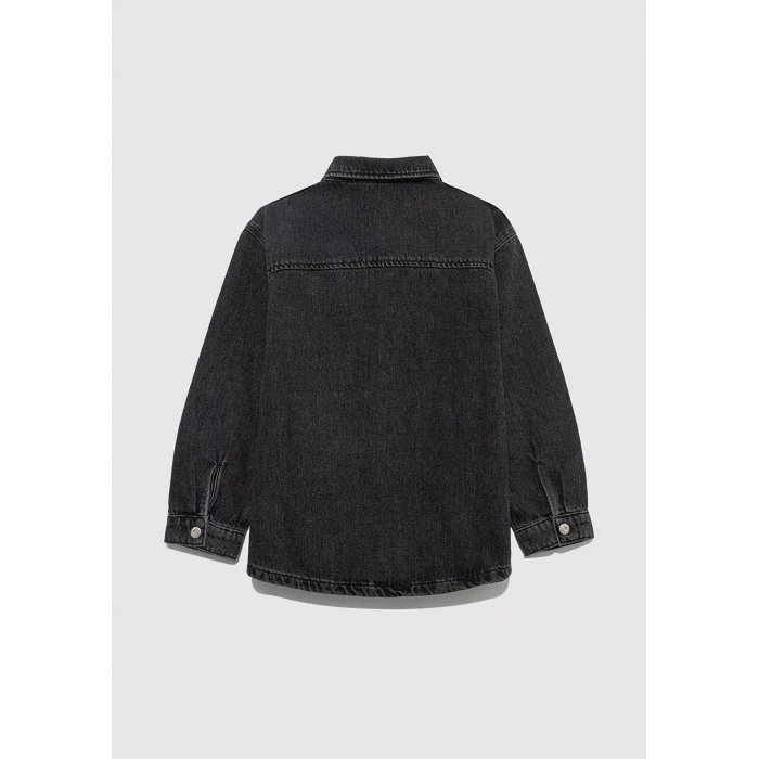 Mavi 6210000-89447 Bob 90lar Antrasit Denim Jean Gömlek