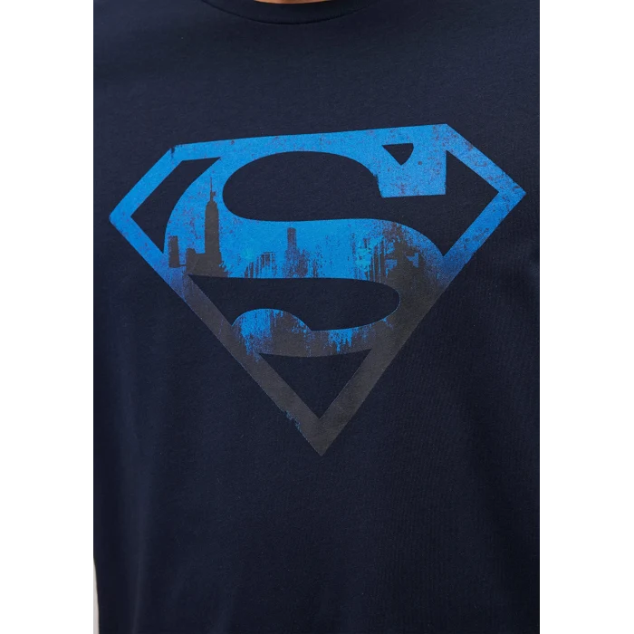 Mavi 0611665-70490 Superman Baskılı Lacivert Tişört