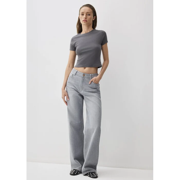 Mavi 1010152-89199 Malibu Kolej Açık Gri Jean Pantolon