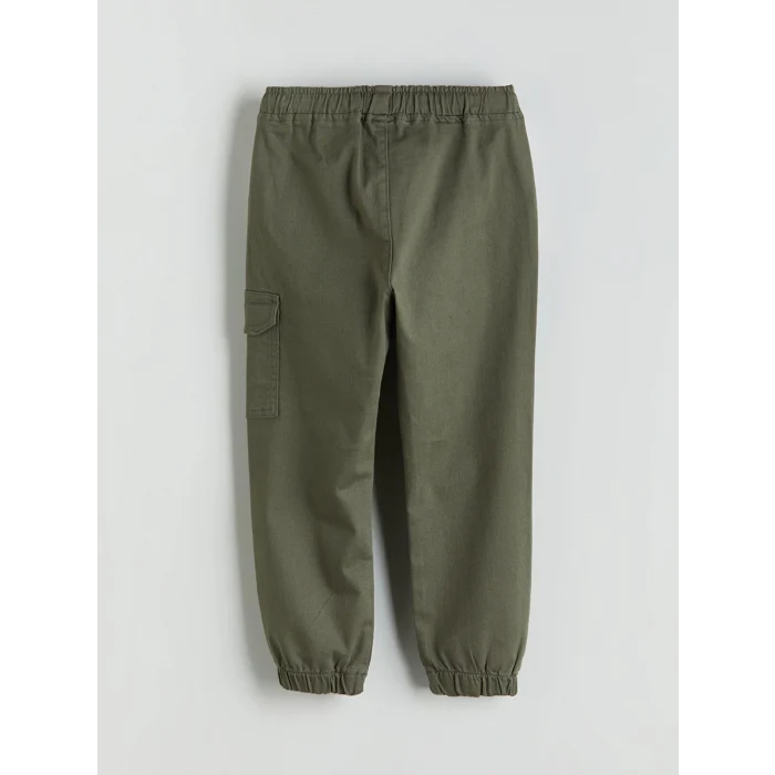 LCW Kids Bej Bisiklet Yaka Erkek Çocuk Sweatshirt ve Eşofman Alt