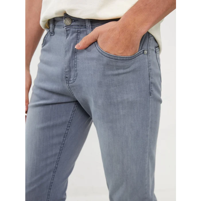 LCW Jeans Gri 760 Skinny Fit Erkek Jean Pantolon