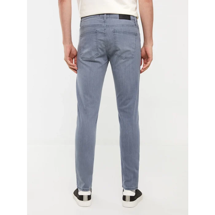 LCW Jeans Gri 760 Skinny Fit Erkek Jean Pantolon
