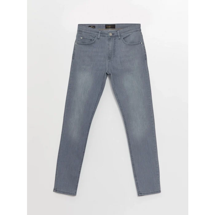LCW Jeans Gri 760 Skinny Fit Erkek Jean Pantolon