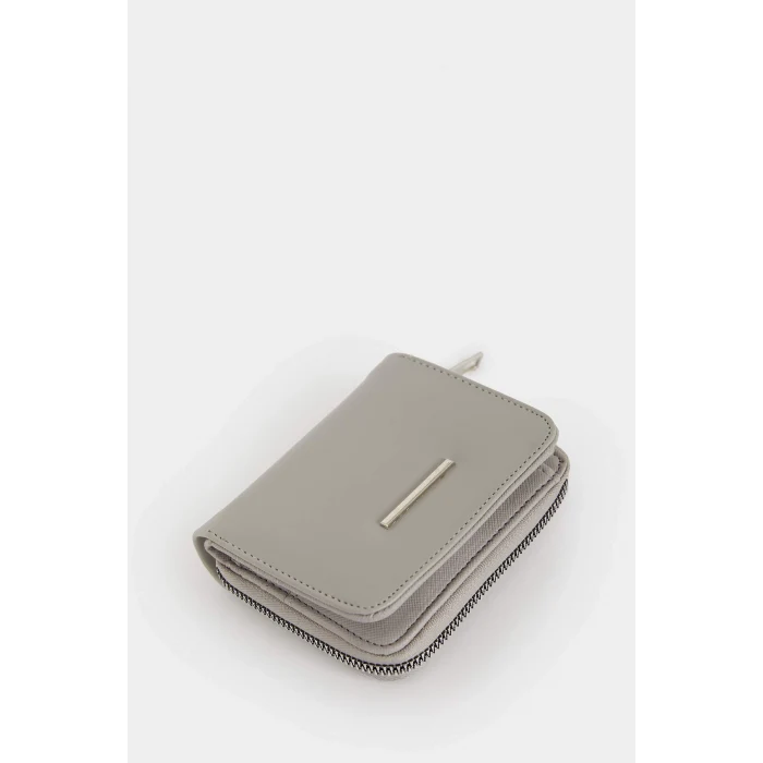 Defacto S3425 Gri Kadın Suni Deri Cüzdan