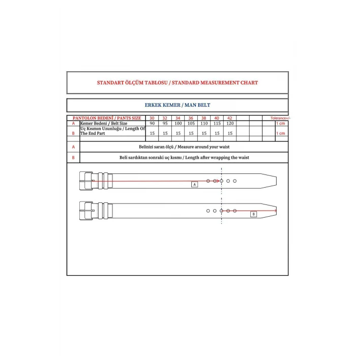 Defacto R4820 Siyah Erkek Oval Toka Suni Deri Jean Kemeri