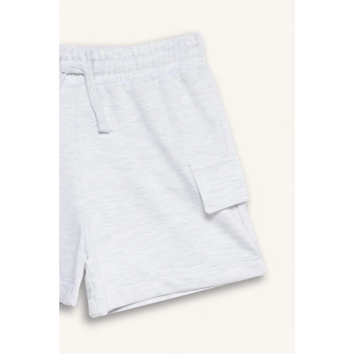 Defacto B0258 Gri Kız Çocuk Kargo Cep Şort